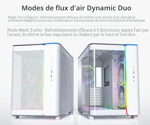 Montech King 95 mATX White - vue 4