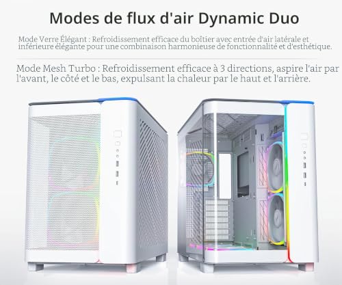 Montech King 95 mATX White - vue 4