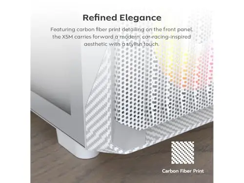 Montech X5M White ATX RGB - vue 3
