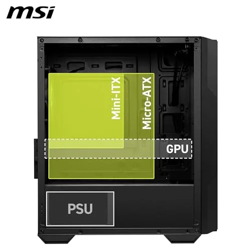 MSI MAG FORGE M110R mATX RGB - vue 4