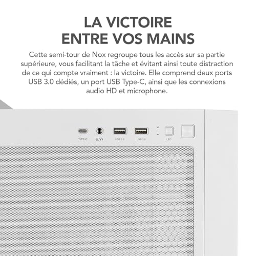 NOX Hummer ETHER mATX - vue 9