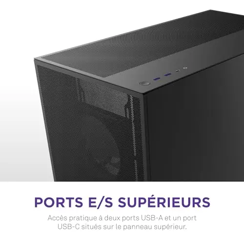 NZXT H7 Flow ATX - vue 8