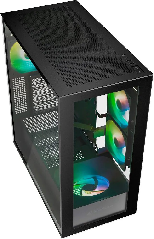 Sharkoon Rebel C60 RGB mATX - vue 3
