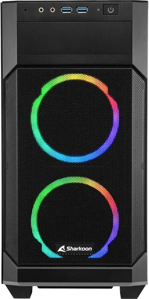 Sharkoon V1000 mATX RGB - vue 2