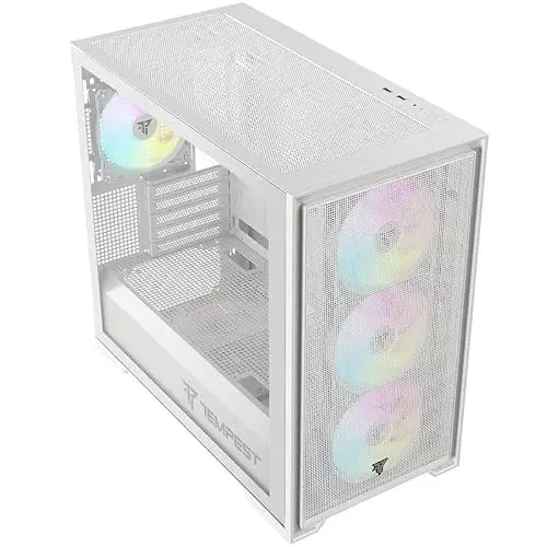 Tempest Stronghold mATX RGB - vue 3