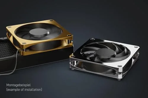 Ventilateur Boîtier PC - 3000rpm Alphacool Apex Stealth Metal - vue 2