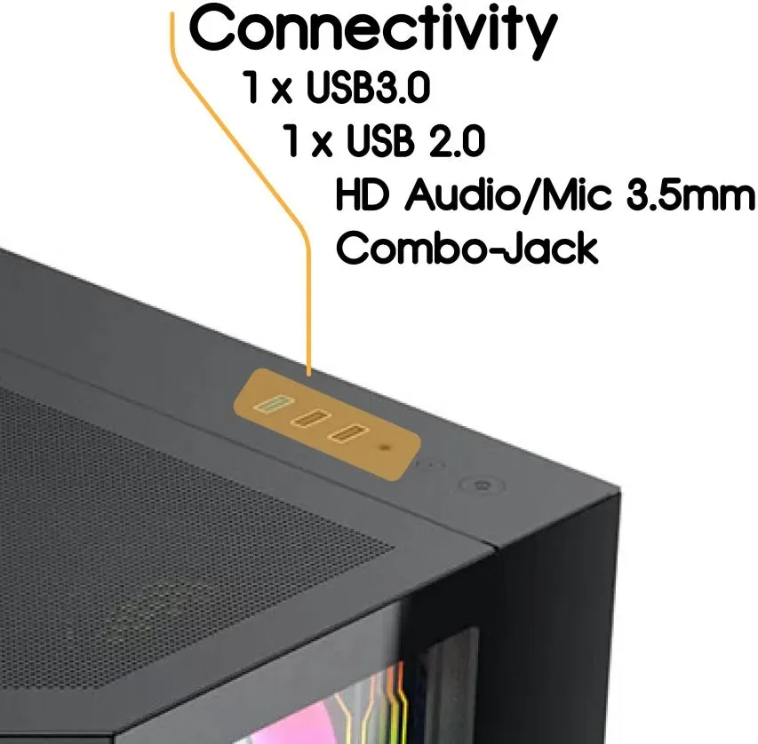 Vida Edge ATX RGB - vue 5