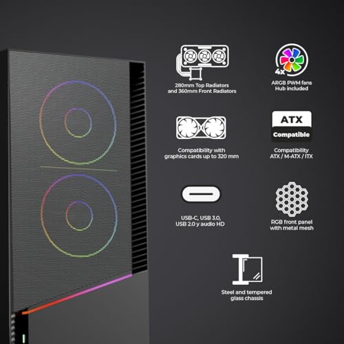 Yeyian ELARA YCM-APELA-M1 RGB - vue 2