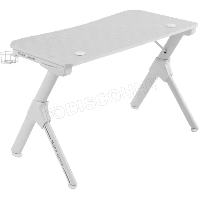 Mars Gaming MGD Blanc 110x60 cm