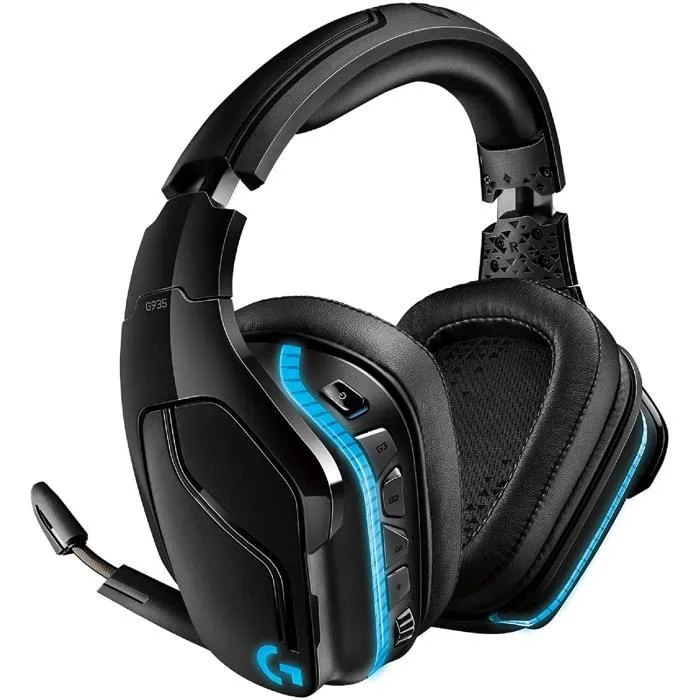 Logitech G935 Casque Gaming Sans Fil 7.1 Surround RGB