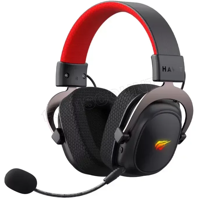 Havit H2002BG Casque gaming sans fil tri-mode RGB