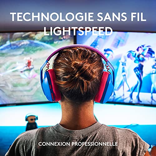Logitech G435 Lightspeed Bleu Sans-fil Bluetooth 18h - vue 2