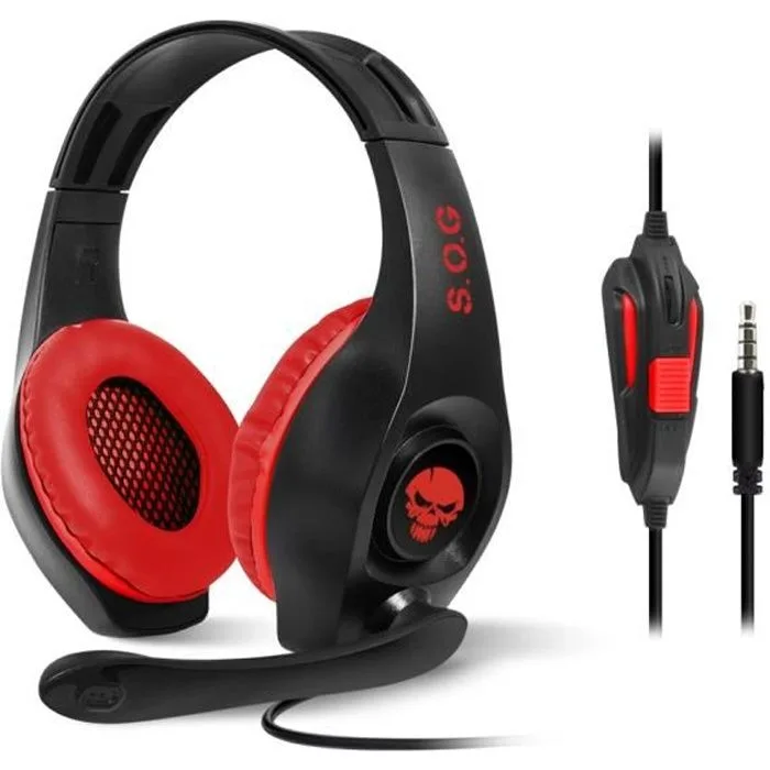 Spirit Of Gamer PRO-NH5 Casque Gaming Filaire 40 mm
