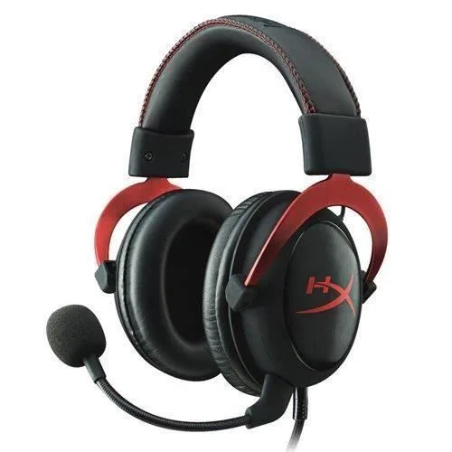 HyperX Cloud II Rouge USB 53 mm Son Surround Virtuel 7.1