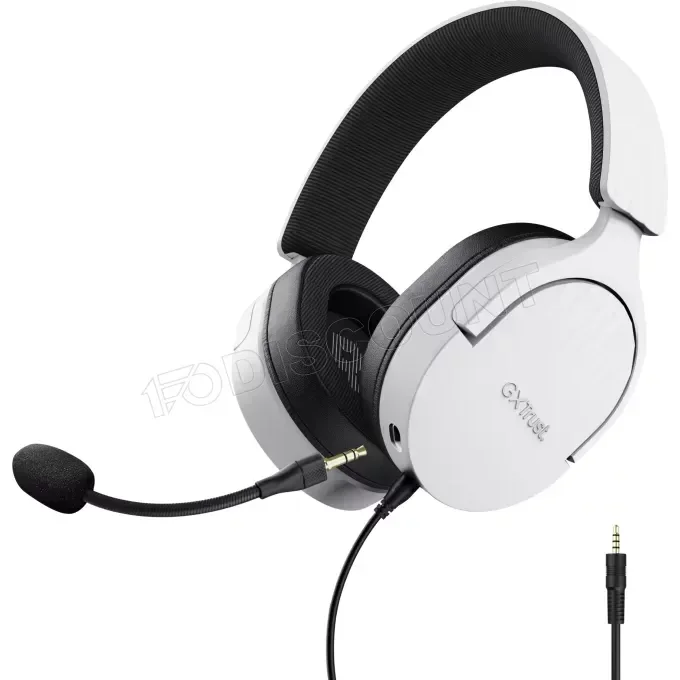 Trust GXT 489 Fayzo Blanc casque gaming filaire 3,5 mm