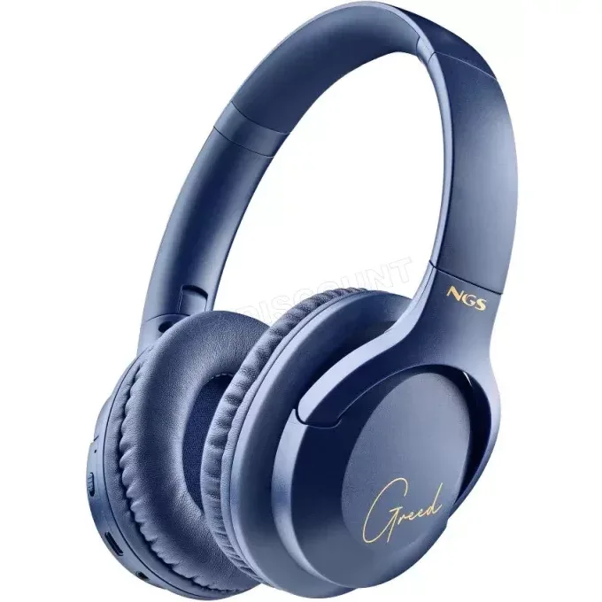 NGS Artica Greed Bluetooth 5.1 40 h Bleu