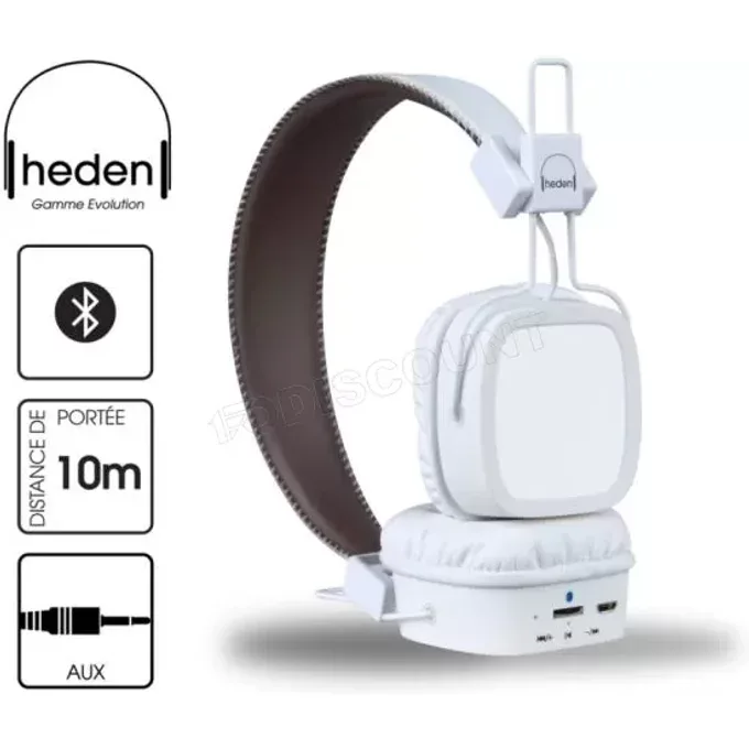 Heden Evolution Bluetooth/Filaire Blanc