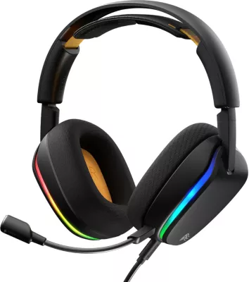 Glorious GHS Eternal RGB Noir Casque Gaming Filaire USB-C