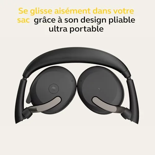 Jabra Evolve2 65 Flex MS Stereo ANC Hybride Bluetooth 5.2 - vue 6