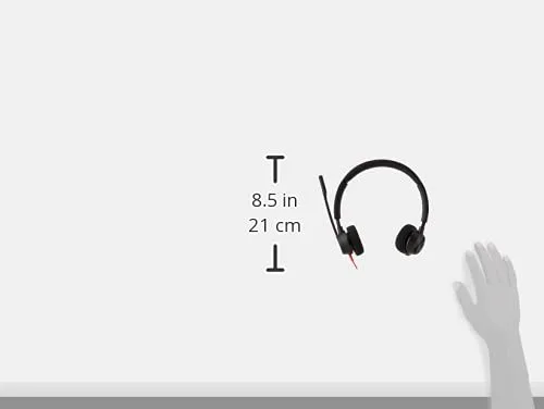 Micro-casque HP Poly Blackwire 3320 USB-A - Serre-tête - Réglage du volume - Montage sur loreille - vue 2
