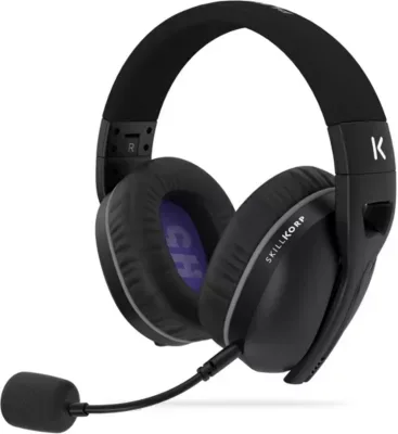 Skillkorp H5 Noir Sans Fil Access Casque Gamer Bluetooth 270 g