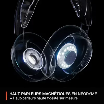 SteelSeries Arctis Nova 3PW Blanc 2.4GHz Bluetooth 5.3 - vue 1