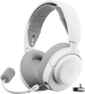 SteelSeries Arctis Nova 3PW Blanc 2.4GHz Bluetooth 5.3