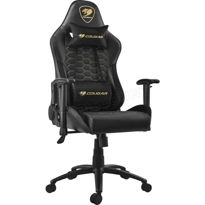 Cougar Outrider chaise gaming noir/or