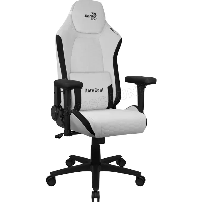 AeroCool CROWN Leatherette Moonstone White