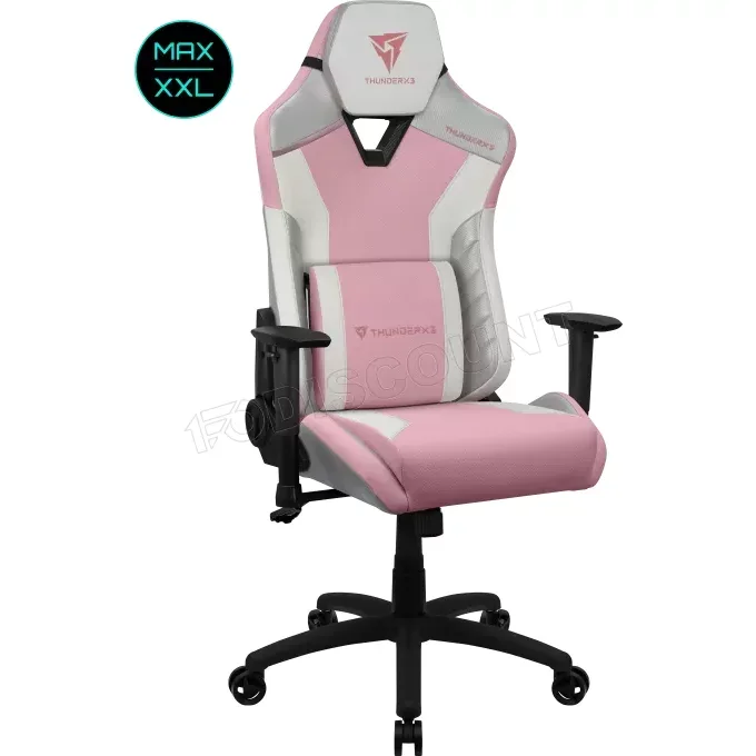 ThunderX3 TC3 Max fauteuil gamer blanc/rose