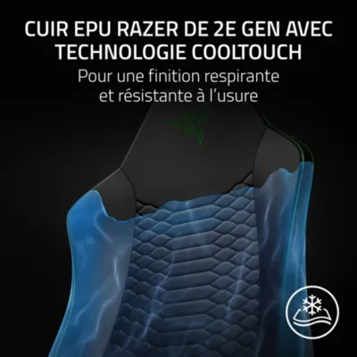 Razer Iskur V2 X NewGen Quartz - vue 1