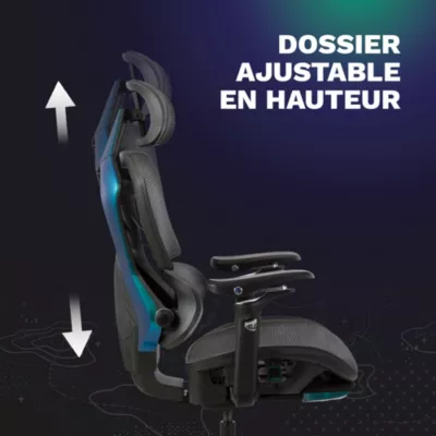 Skillkorp C20 Ultimate Chaise Gaming 4D 135° 130 kg - vue 1