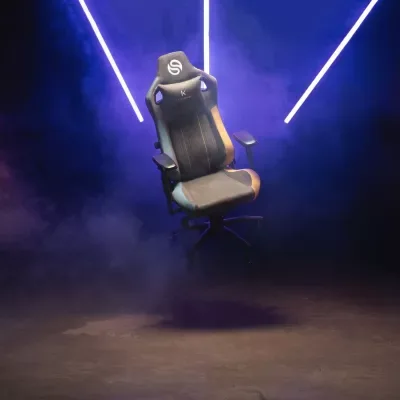 Skillkorp Solary Chaise Gaming Tissu 150 kg - vue 1