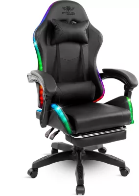 Spirit Of Gamer Sirius RGB Chaise Gaming Similicuir 135°