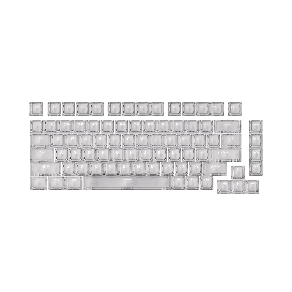 Akko PC Transparent Keycap Set 82-Key