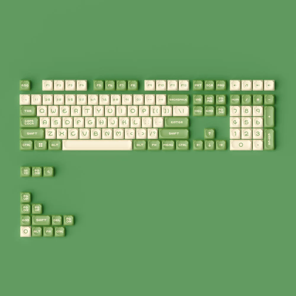 AKKO Bear Theme Keycap Set 122-Key PBT OEM