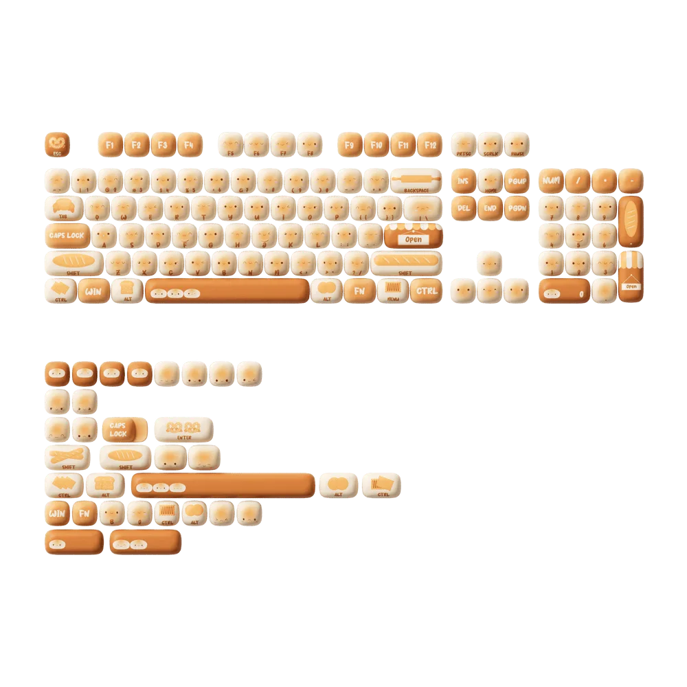 Bun Wonderland Keycap Set (138-key)