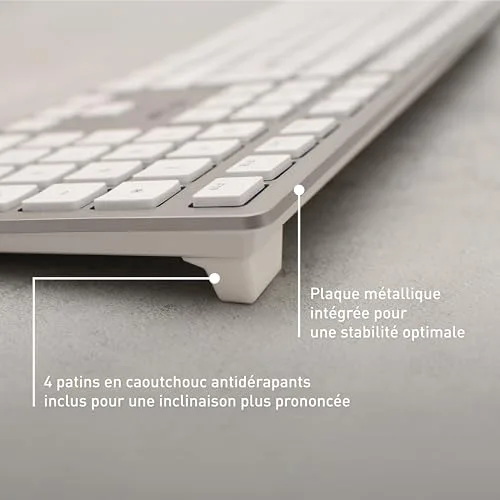 Cherry KC 6000 Slim For Mac AZERTY Membrane Filaire - vue 6
