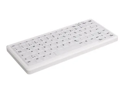CHERRY Active Key AK-C4110 clavier médical USB AZERTY blanc - vue 2