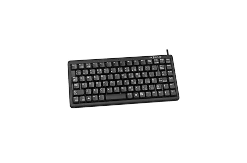 Cherry G84-4100 Compact Keyboard PS/2 USB Noir - vue 2
