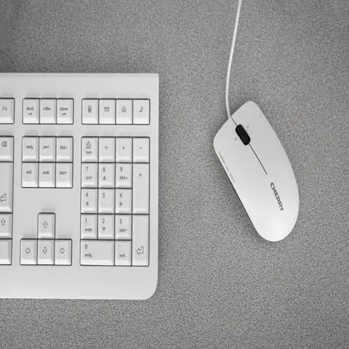 Cherry KC 1000 Clavier filaire AZERTY Blanc Membrane - vue 6