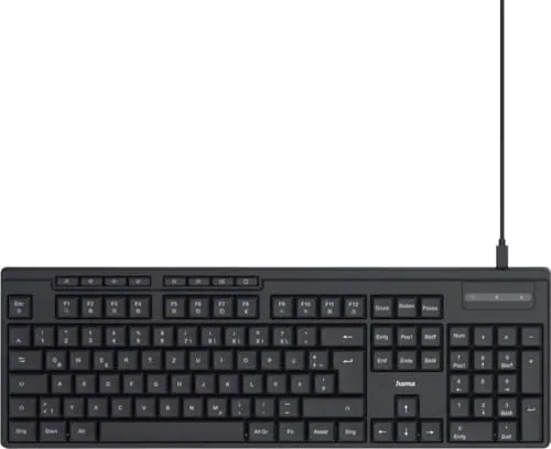 Hama CK-200 clavier USB filaire ergonomique QWERTZ