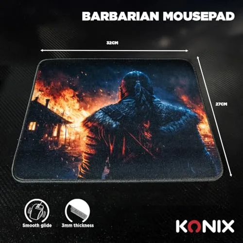 Clavier gamer - Konix - Barbarian Pack - Rétroéclairé - Filaire - Membrane - vue 5