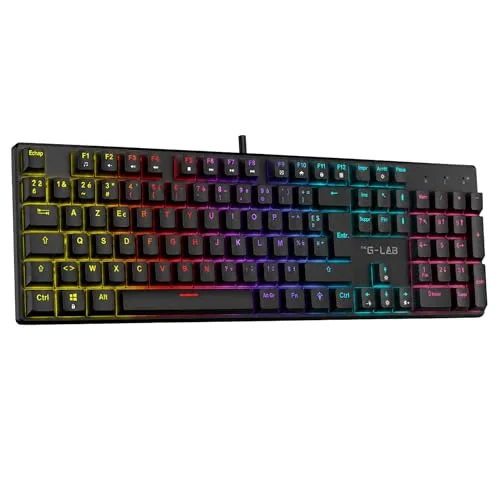 The G-Lab KEYZ Radium (FR) Clavier mécanique AZERTY RGB