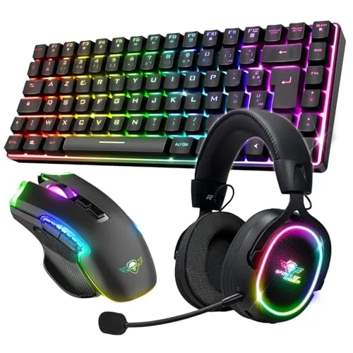 Spirit of Gamer ELITE K70RF Sans Fil RGB TKL 65%