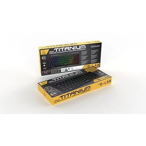 The G-Lab KEYZ TITAN 65% Mécanique RGB Sans Fil Triple Mode - vue 7