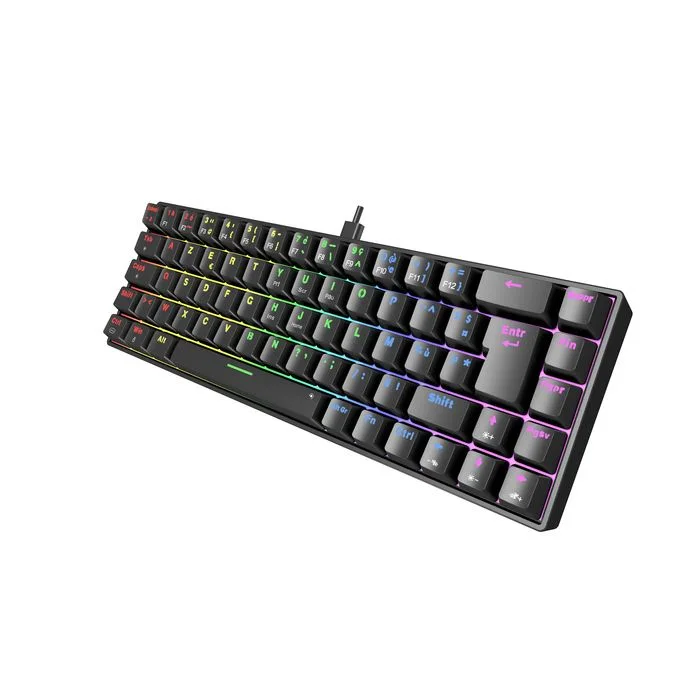 AKUMA MEKA T01 Clavier Gaming Mécanique 60% Switch Rouge