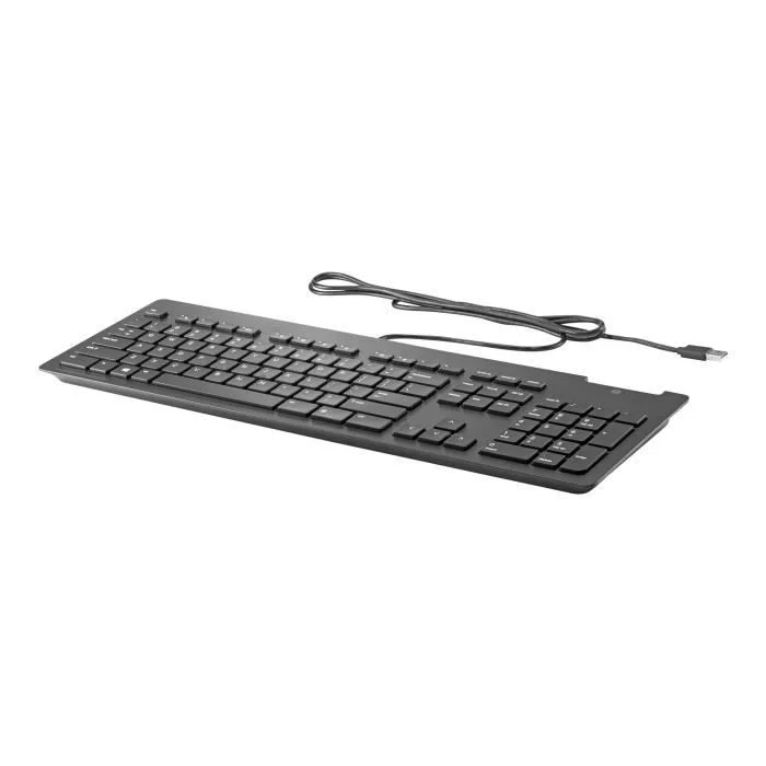HP Business Slim Smartcard Clavier USB AZERTY Noir