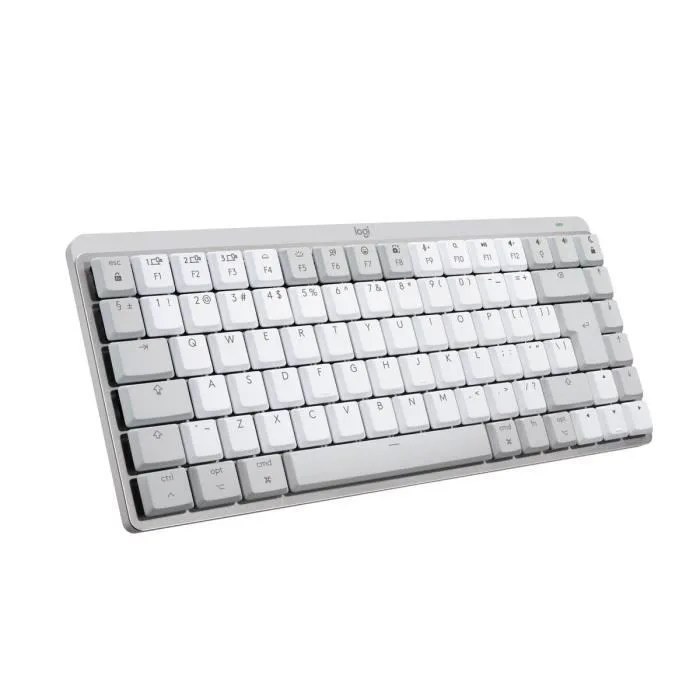 Logitech MX Mechanical Mini Blanc Tactile Silencieux Sans Fil