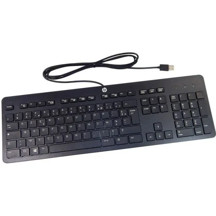 HP KBAR211 clavier filaire USB AZERTY 105 touches